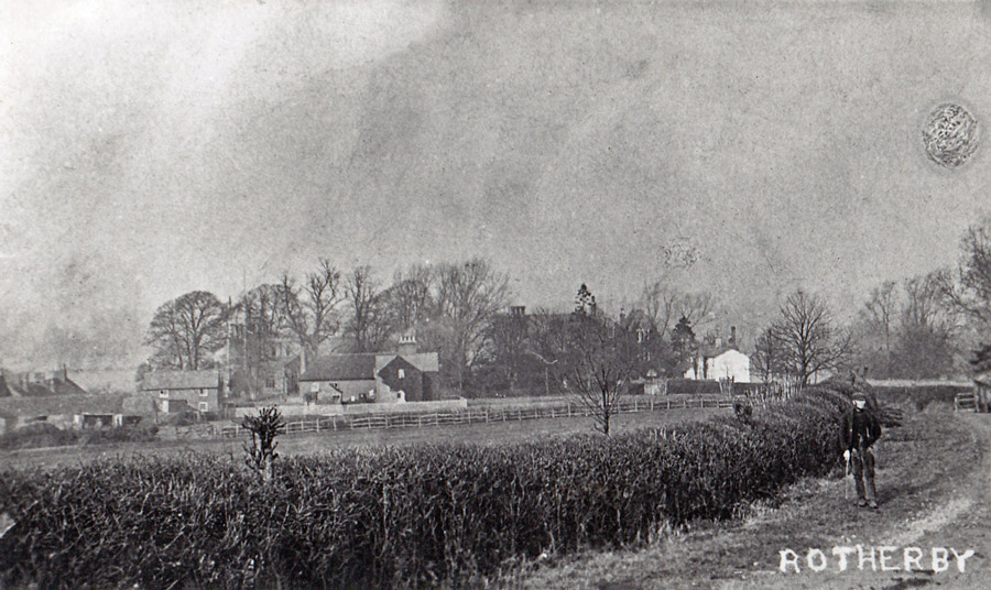 Rotherby from Gaddesby Lane