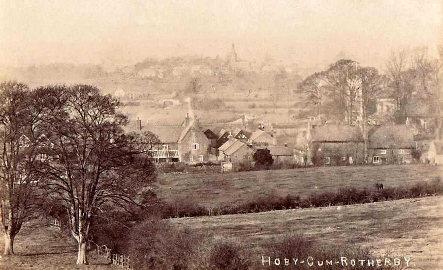 Rotherby with Hoby in the distance