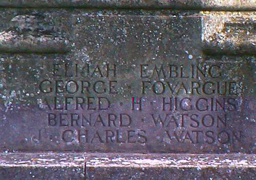 The Barkston War Memorial